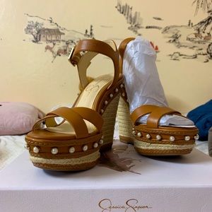 Jessica Simpson wedges